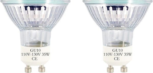 Replacement Bulbs — GU10 35W, 2-Pack